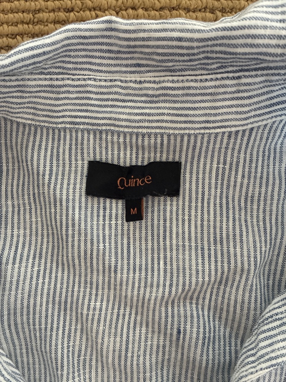 Quince linen popover top - Picture 6 of 6